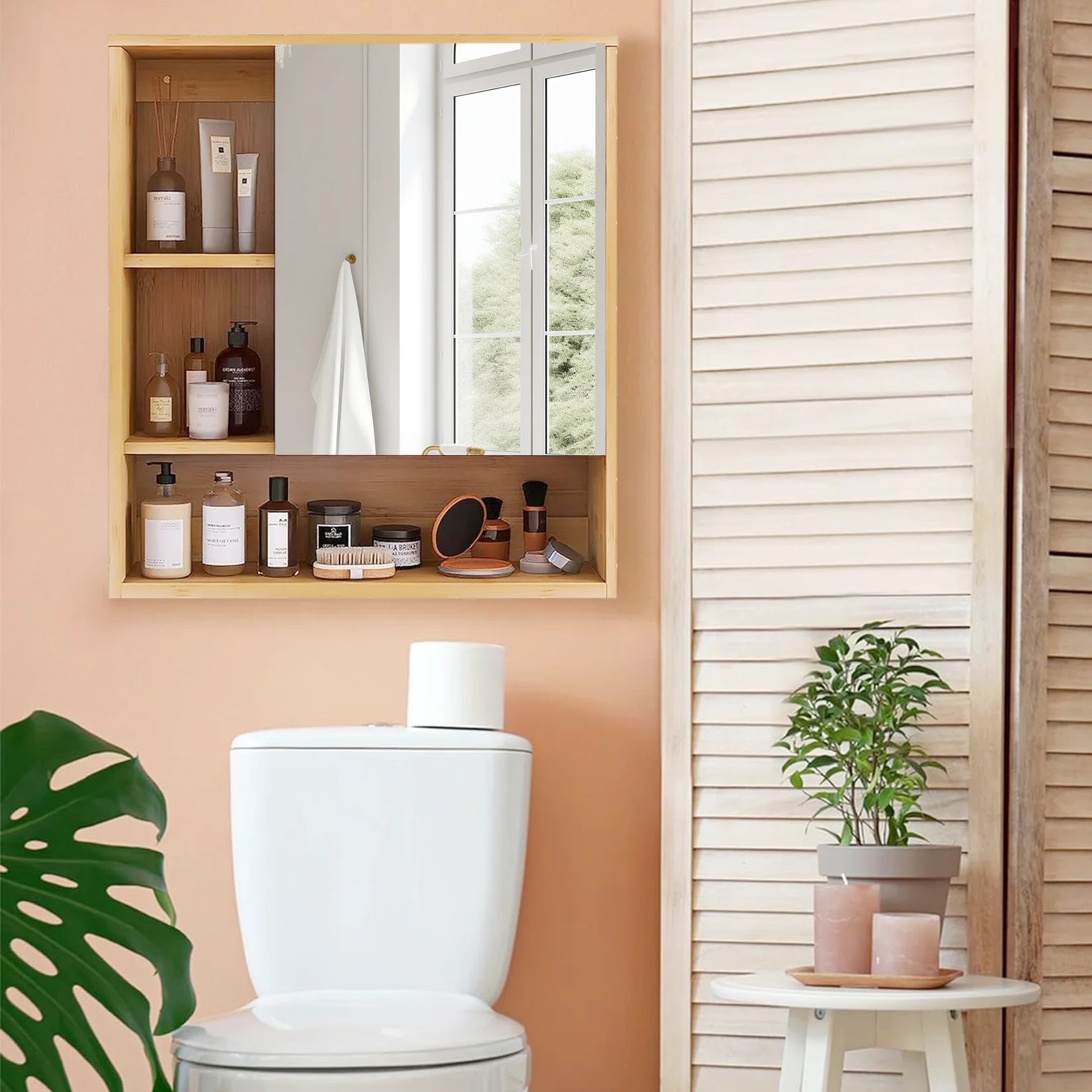 Bamboo Medicine Cabinet