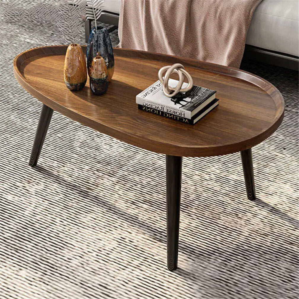 Rustic Round Coffee Table Set