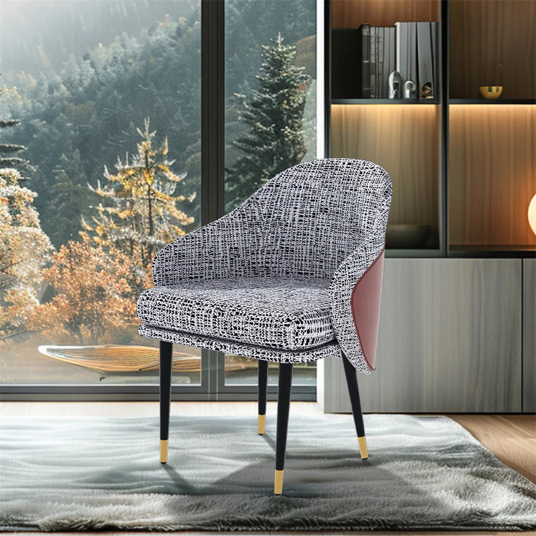 Modern Dining Chairs Sleek Upholstered Seating with Sturdy Frame for Stylish Comfort