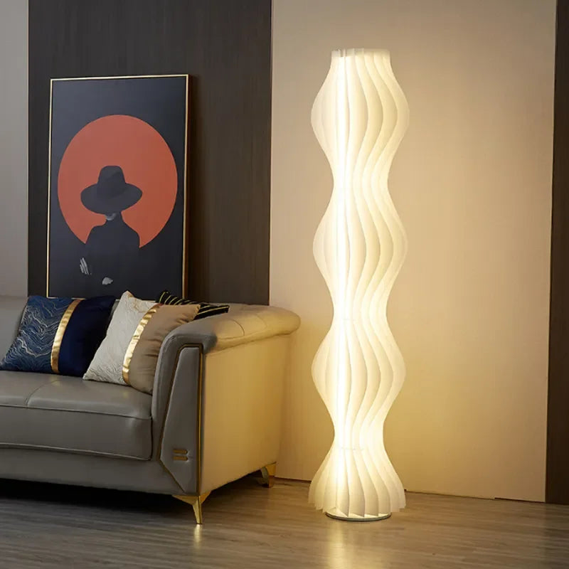 Grass LED Floor Lamp Modern Natural Design with Energy-Efficient Lighting and Soft Ambient Glow