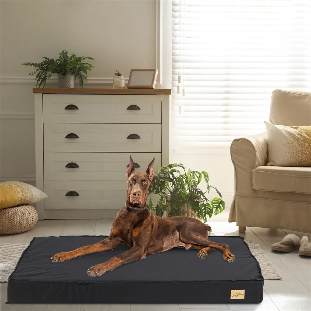 Dog Bed Mattress Supportive Comfortable Sleeping Pad for Dogs of All Sizes