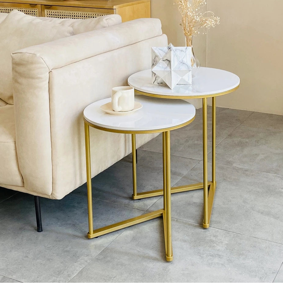 Nesting Coffee Tables Space-Saving Design with Stylish Modern Look and Sturdy Construction