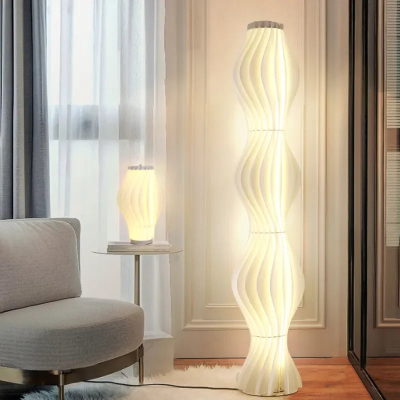 Grass LED Floor Lamp Modern Natural Design with Energy-Efficient Lighting and Soft Ambient Glow