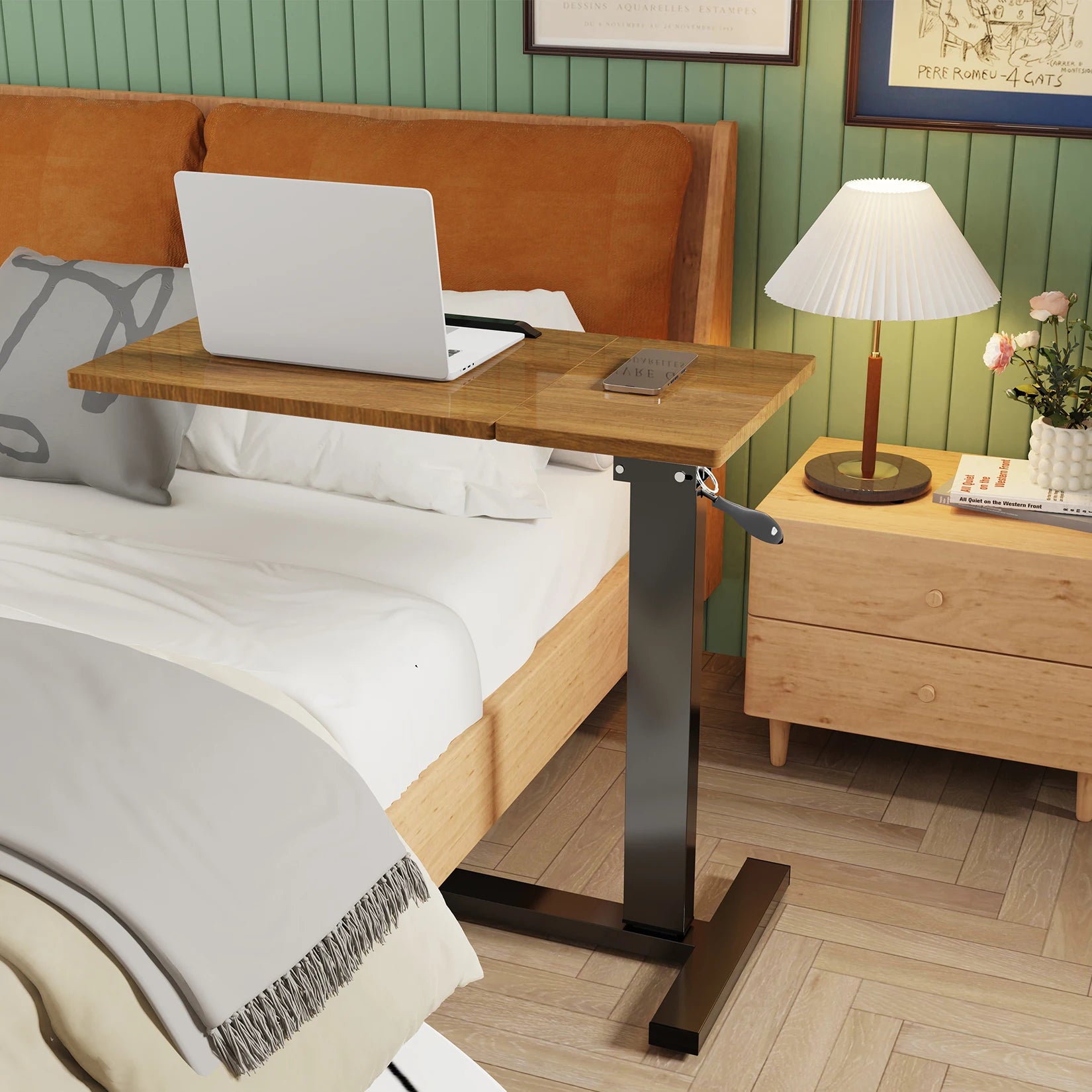 Adjustable Overbed Table
