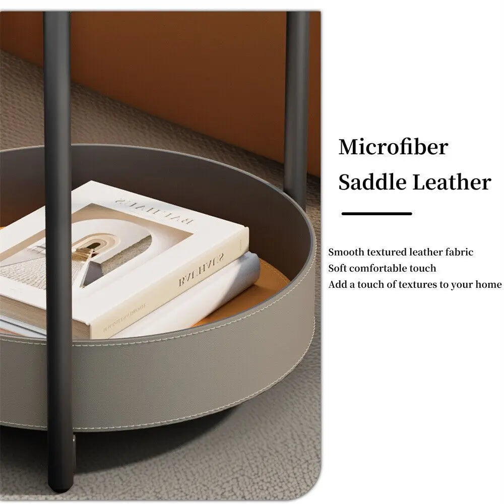 3-Tier Round Side Table