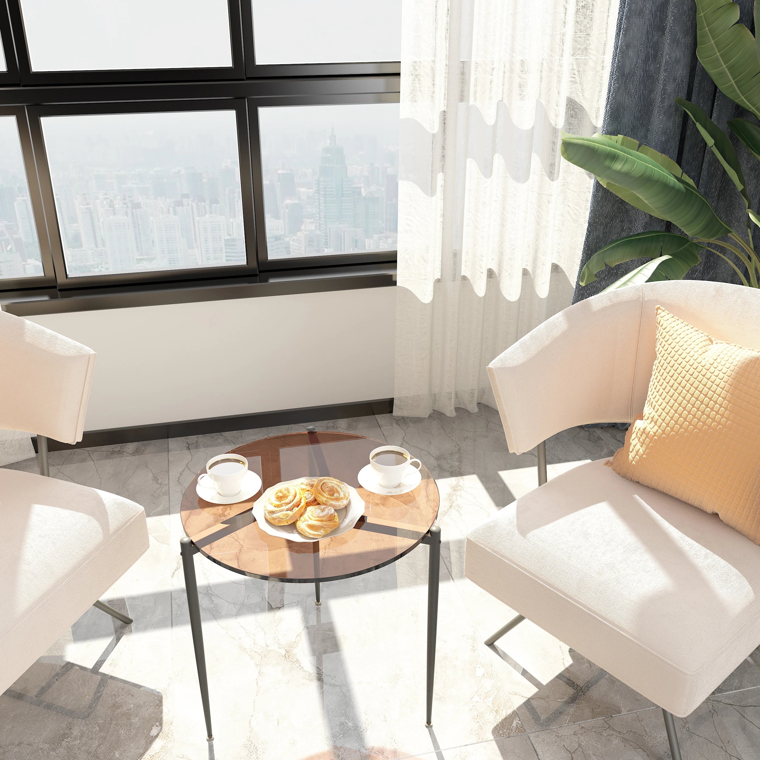 Modern Glass Coffee Table