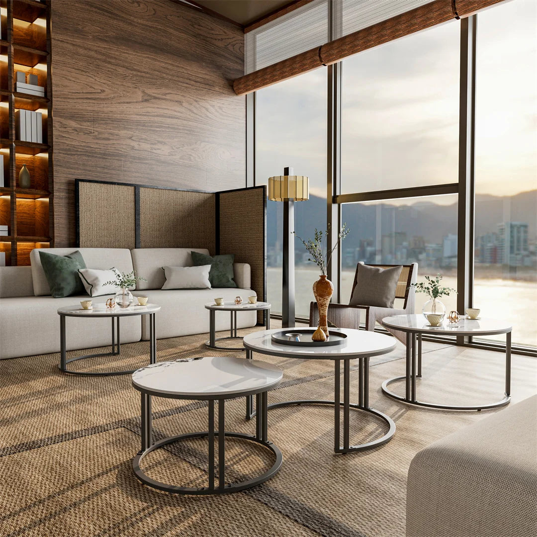 Nesting Round Coffee Tables