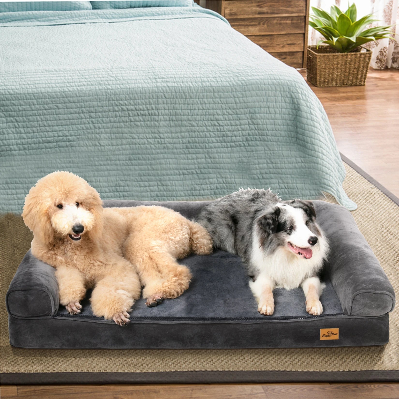 Waterproof Dog Crate Bedding Soft Durable and Easy to Clean Mat for Crates and Kennels