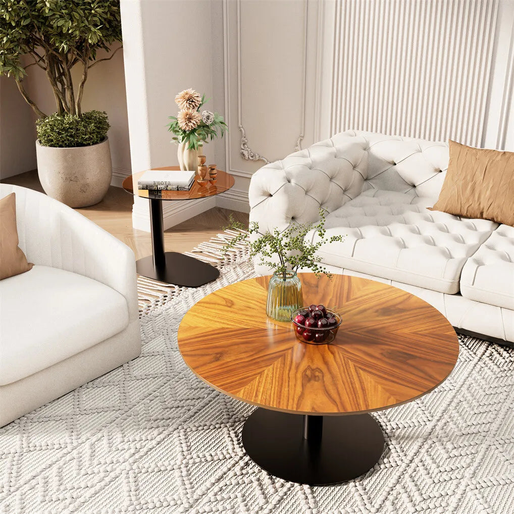 Tawny Glass Coffee Table