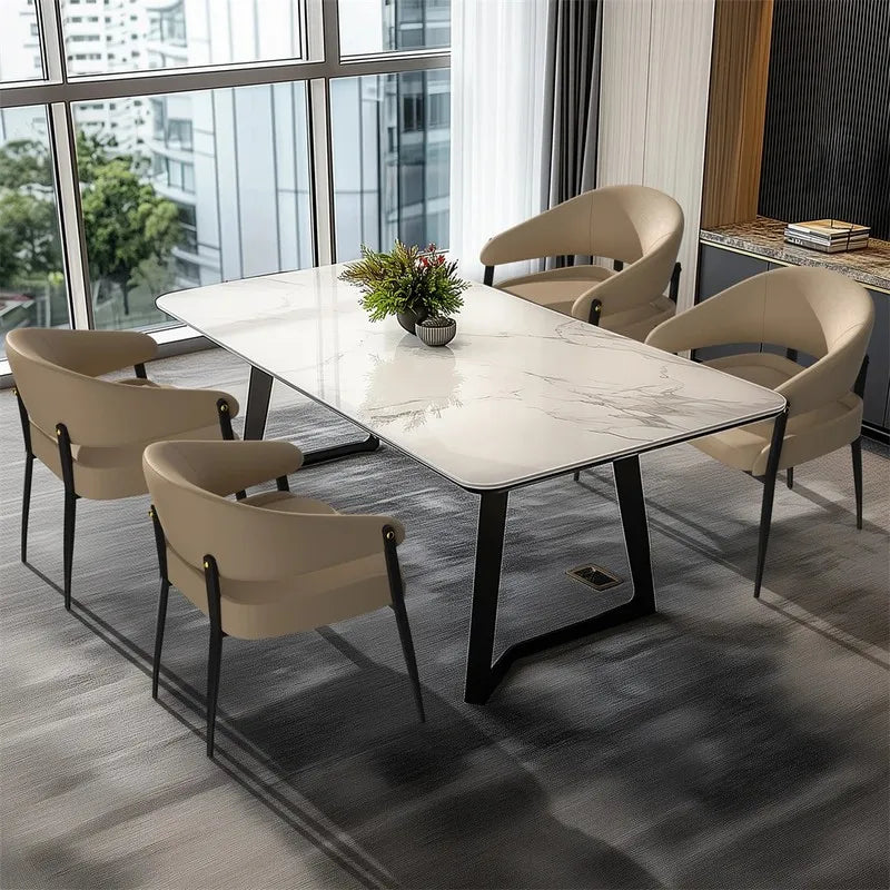 Upholstered Dining Chairs Comfortable Padded Seating with Stylish Design for Modern Dining Rooms