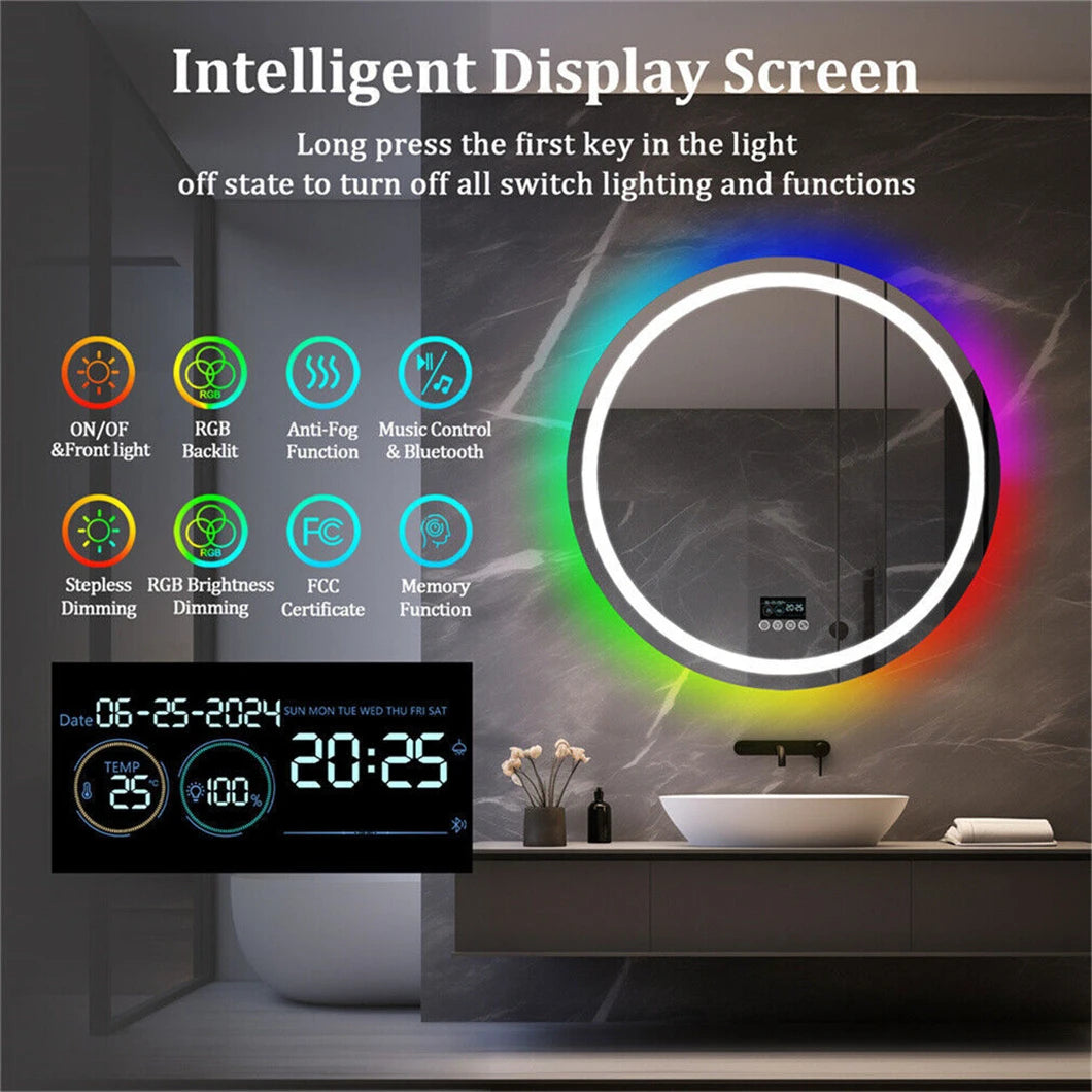 LED Round Bathroom Mirror