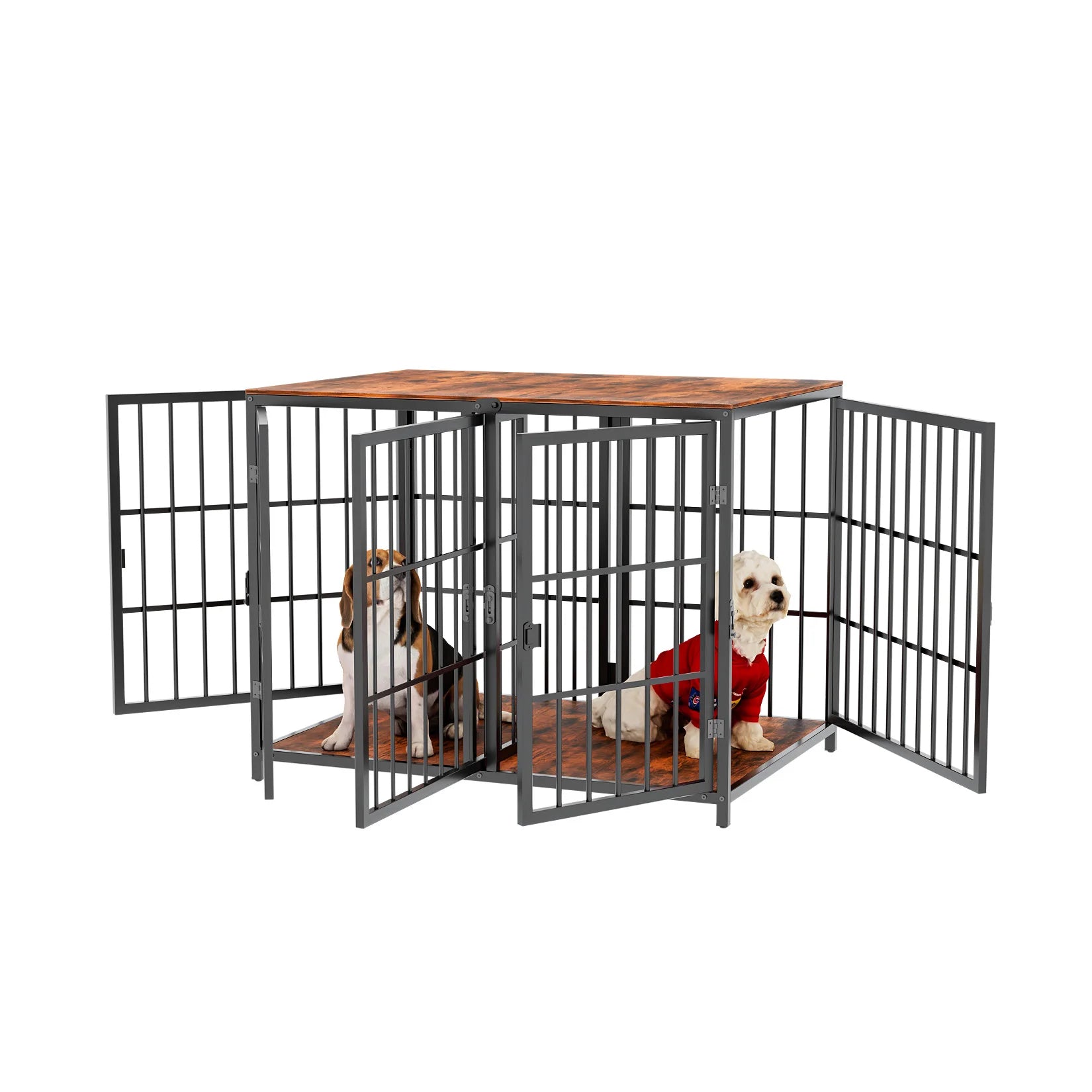 Heavy Duty Dog House Table with Durable Construction and Multi-Functional Design for Pets and Home