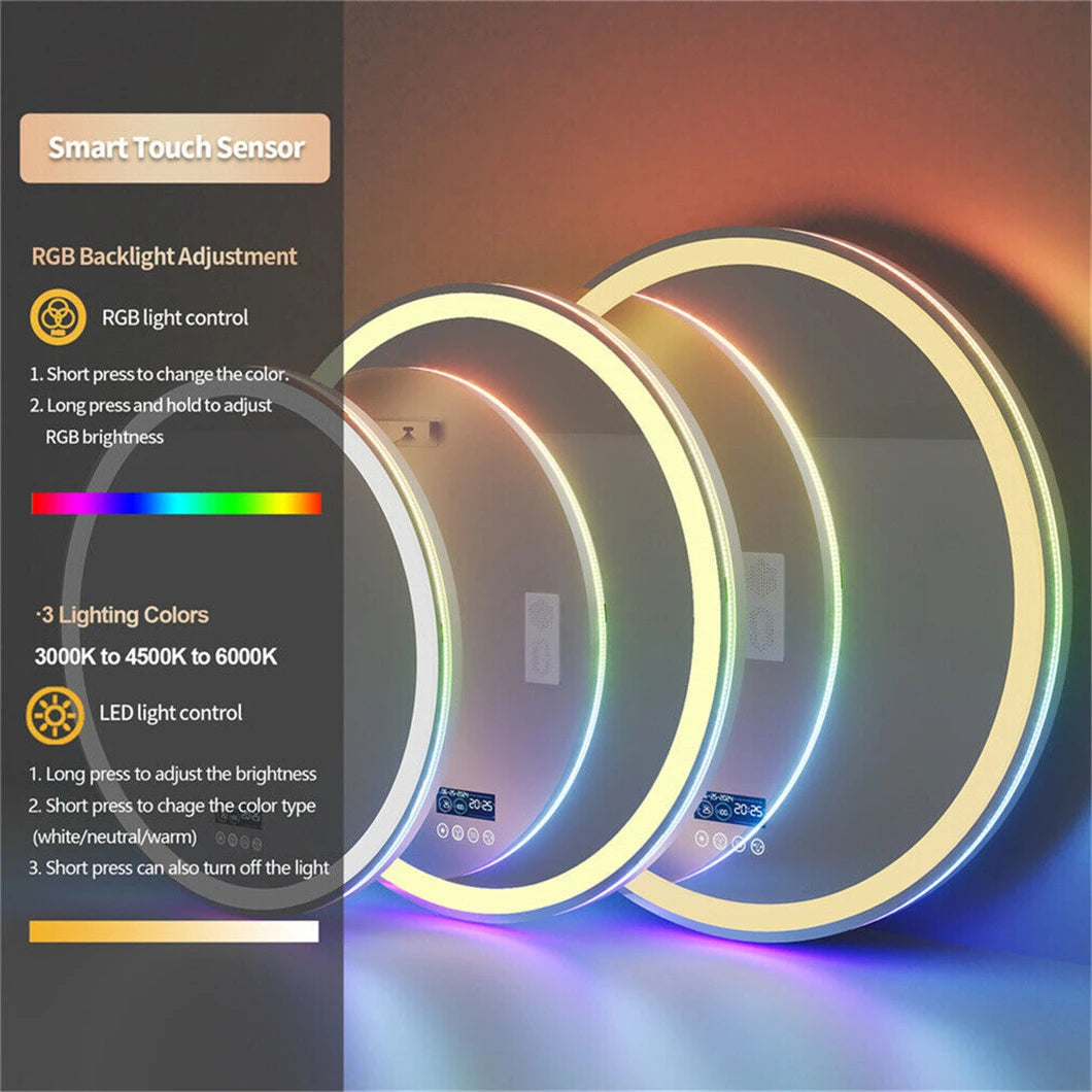 LED Round Bathroom Mirror