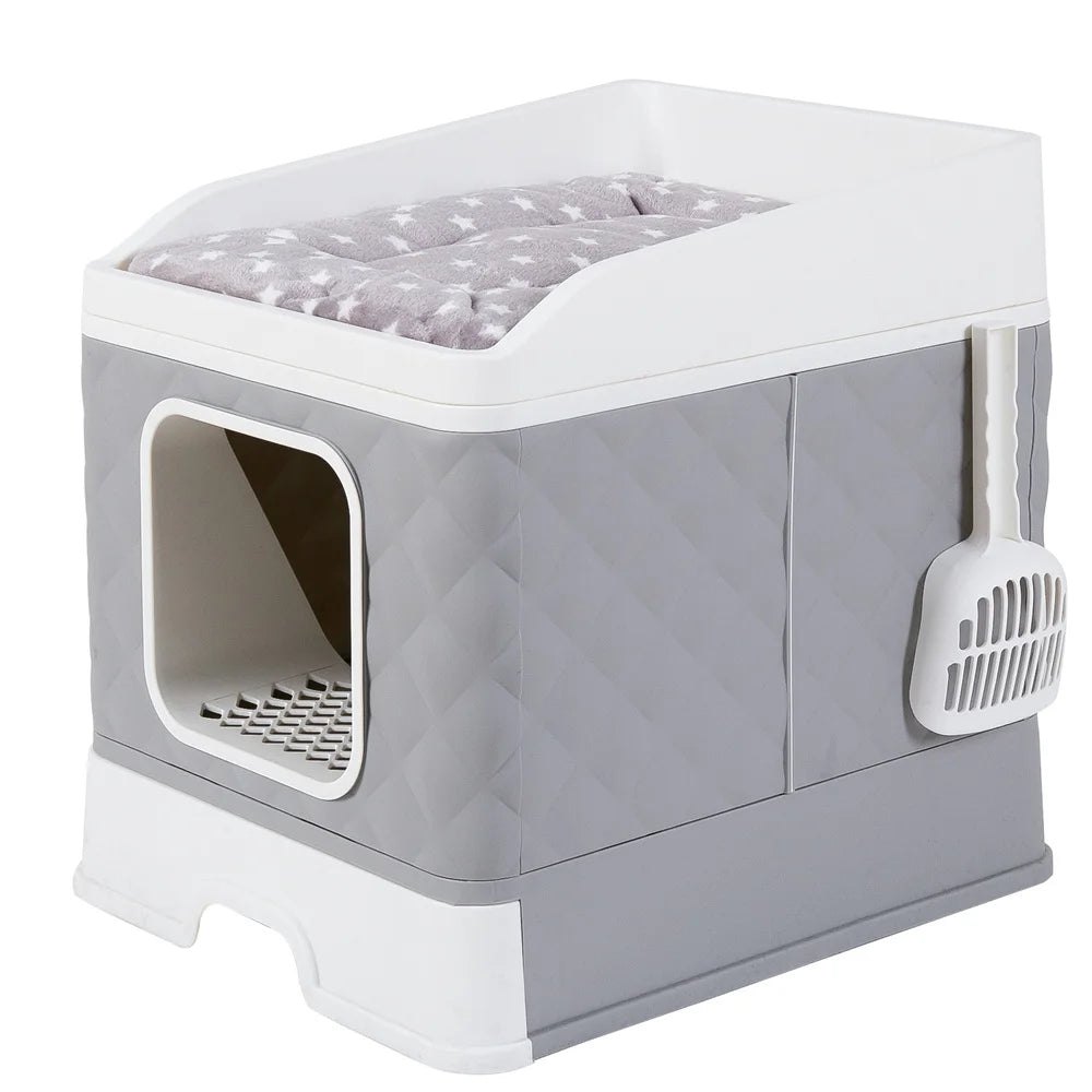 Large Cat Litter Enclosure Spacious and Private Solution for Multiple Cats