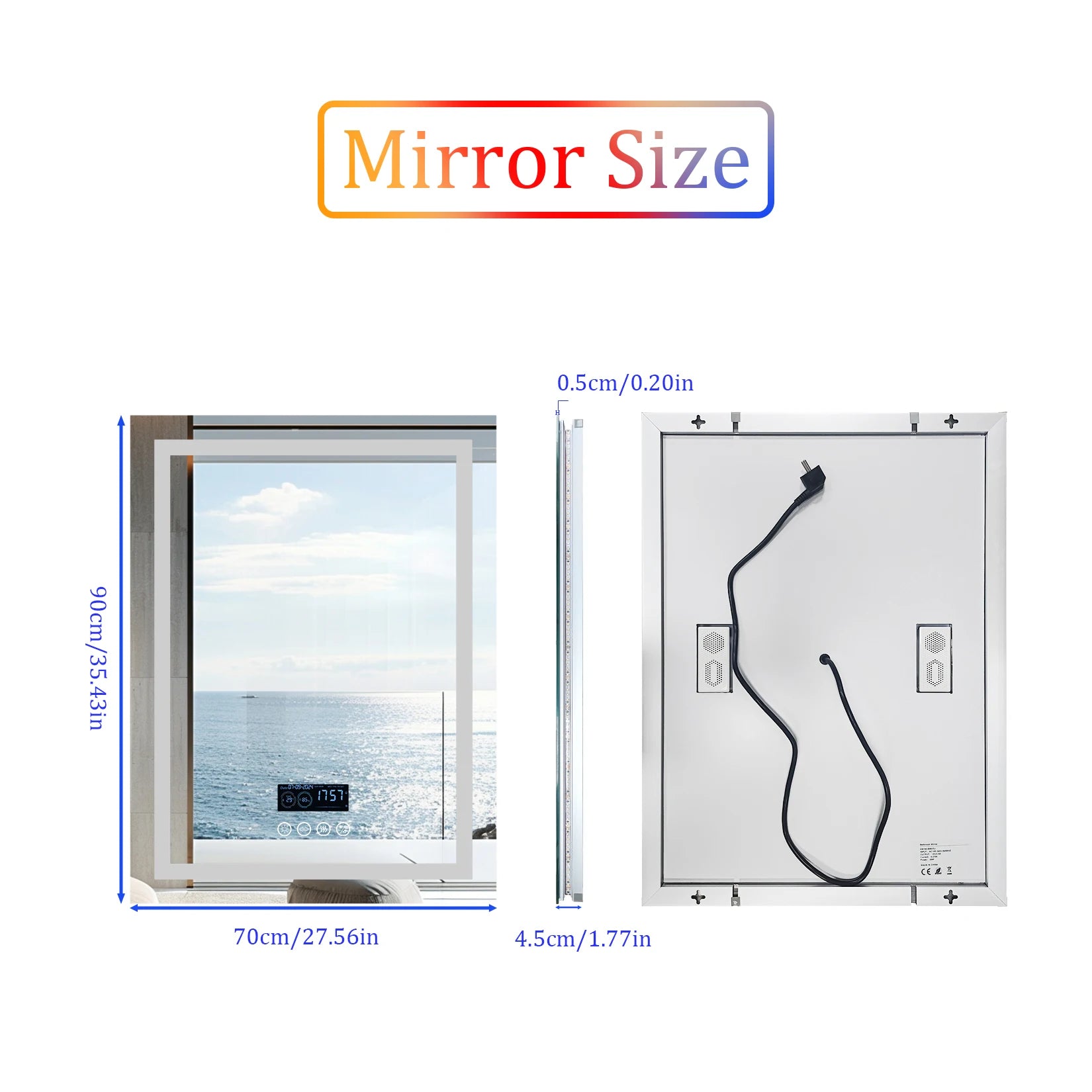 RGB Bathroom Mirror