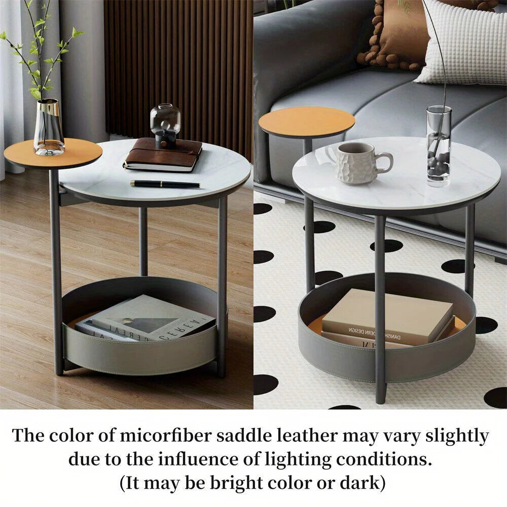 3-Tier Round Side Table