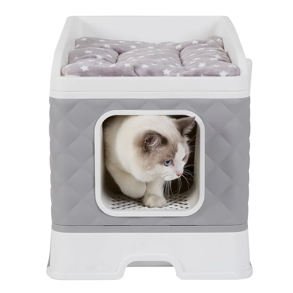 Large Cat Litter Enclosure Spacious and Private Solution for Multiple Cats