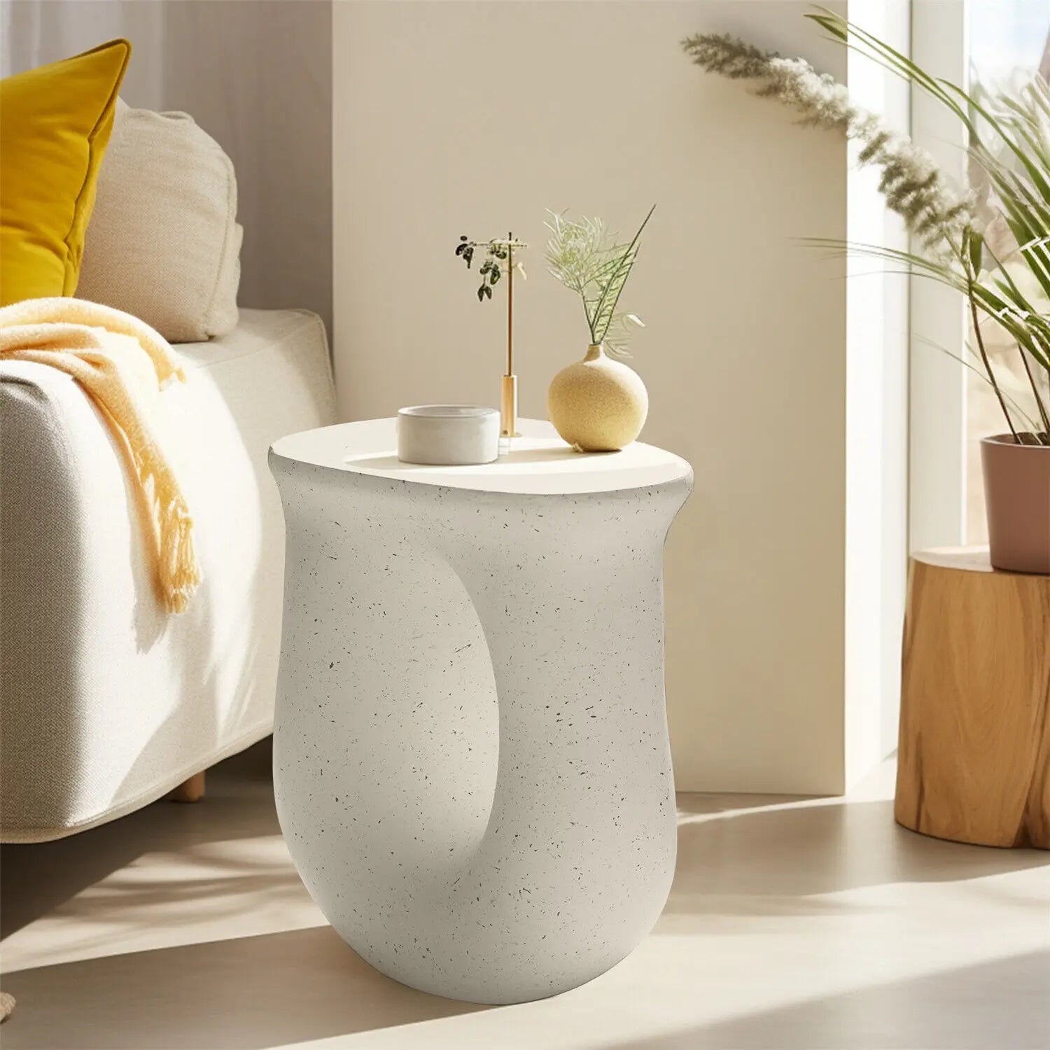 17.7" Pedestal Table Stand
