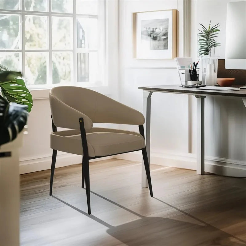 Upholstered Dining Chairs Comfortable Padded Seating with Stylish Design for Modern Dining Rooms