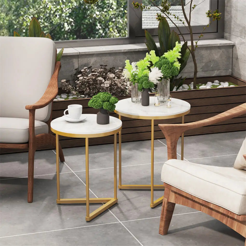 Nesting Coffee Tables Space-Saving Design with Stylish Modern Look and Sturdy Construction