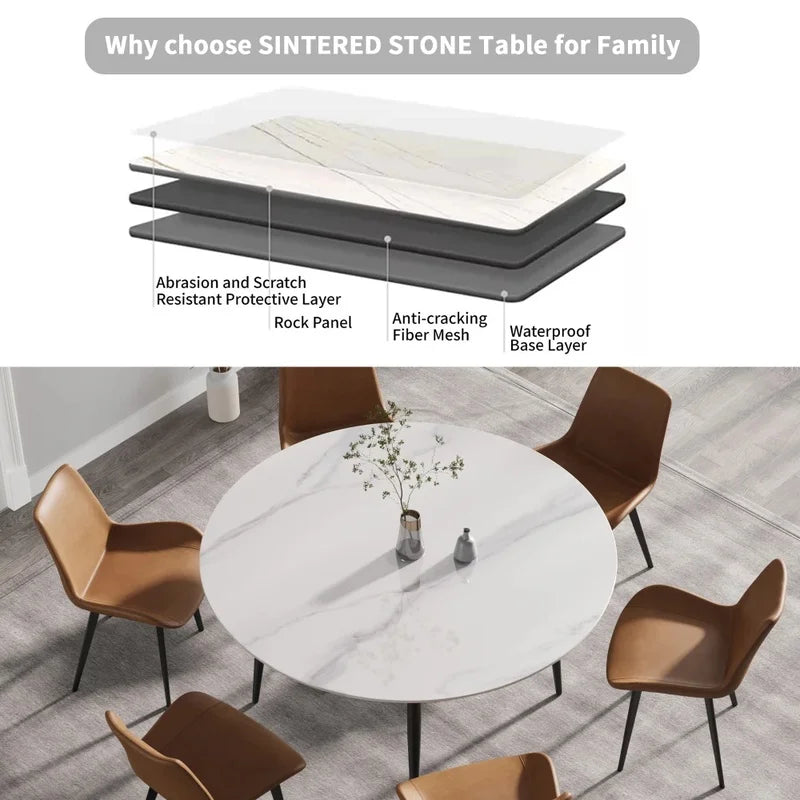 Modern Round Dining Table