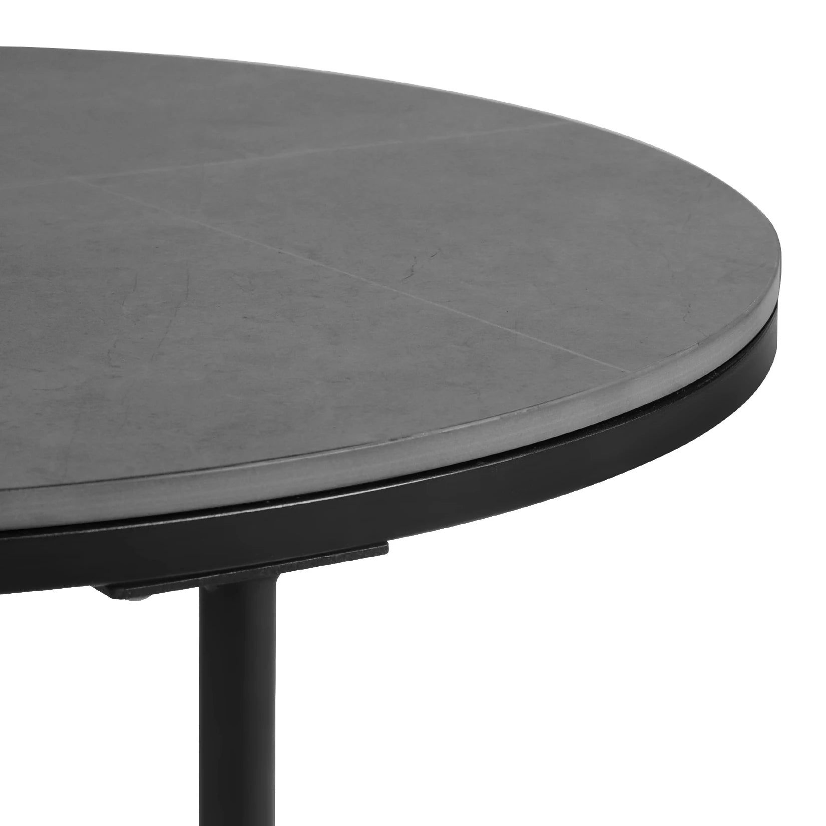 Sintered Stone Accent Tables Set Durable Heat-Resistant Surfaces with Modern Stylish Design