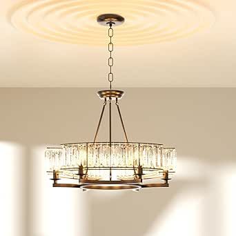 Style: Vintage Industrial Type: Chandelier Lamp Model: Pendant Light Fixture Feature: 6-li