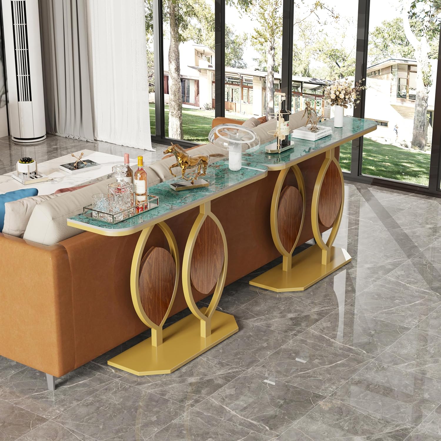Luxury Slate Console Table