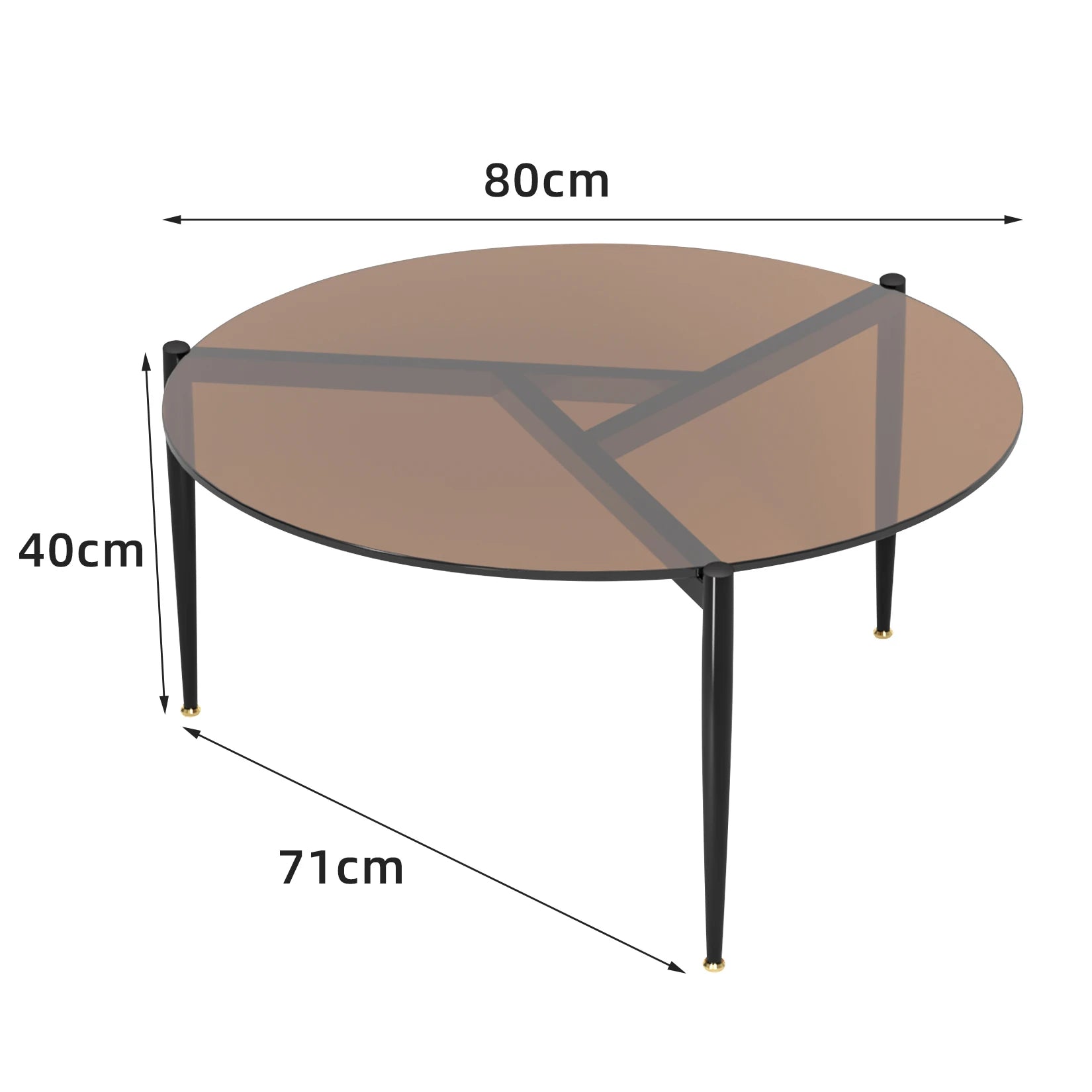 Round Glass Coffee Table