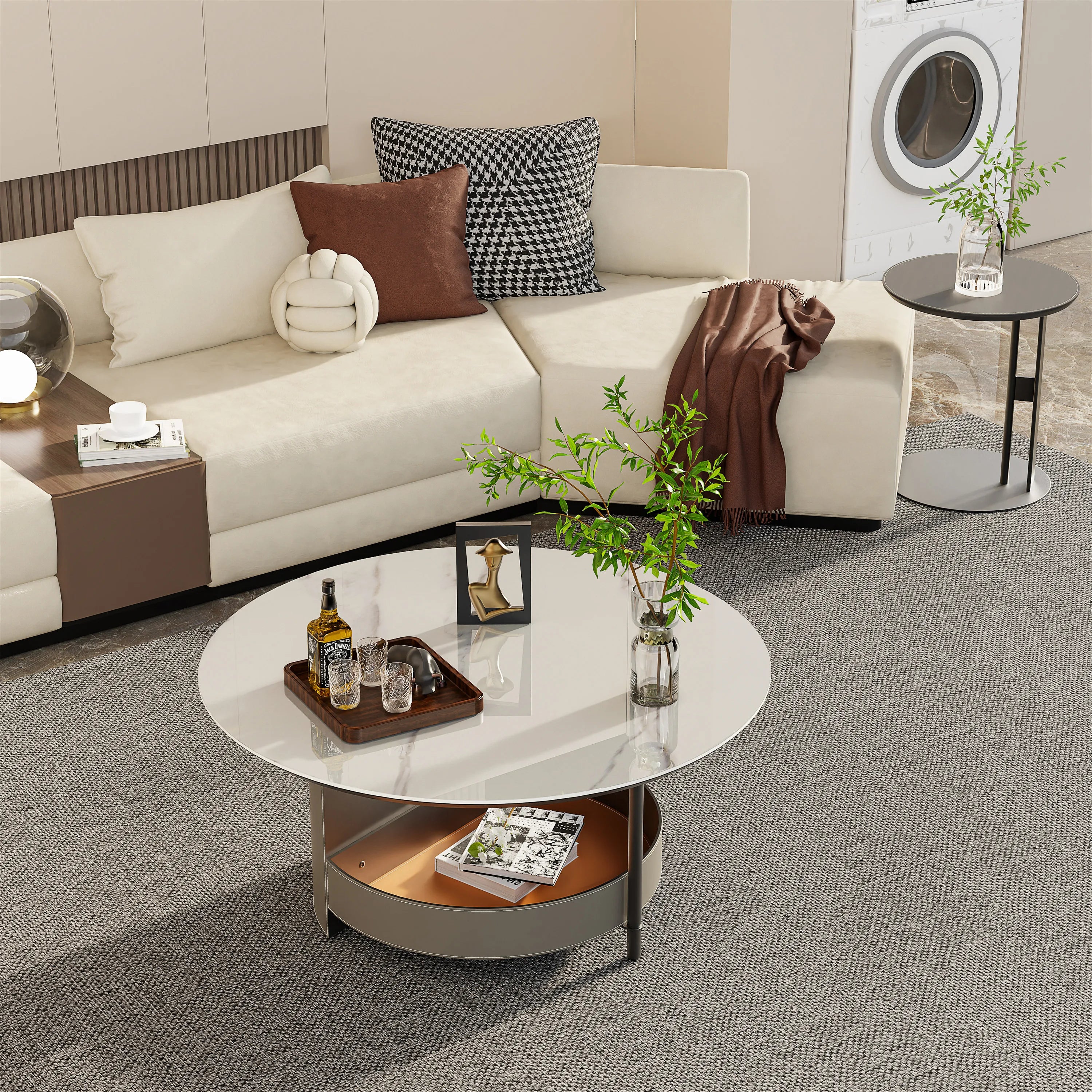 Wisfor 31.5" Round Coffee Table