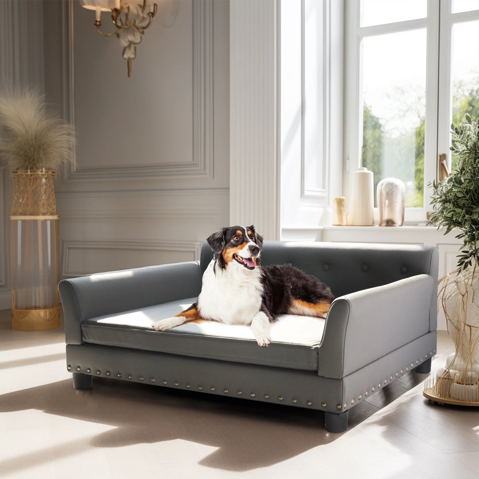 Luxury Elevated Dog Sofa