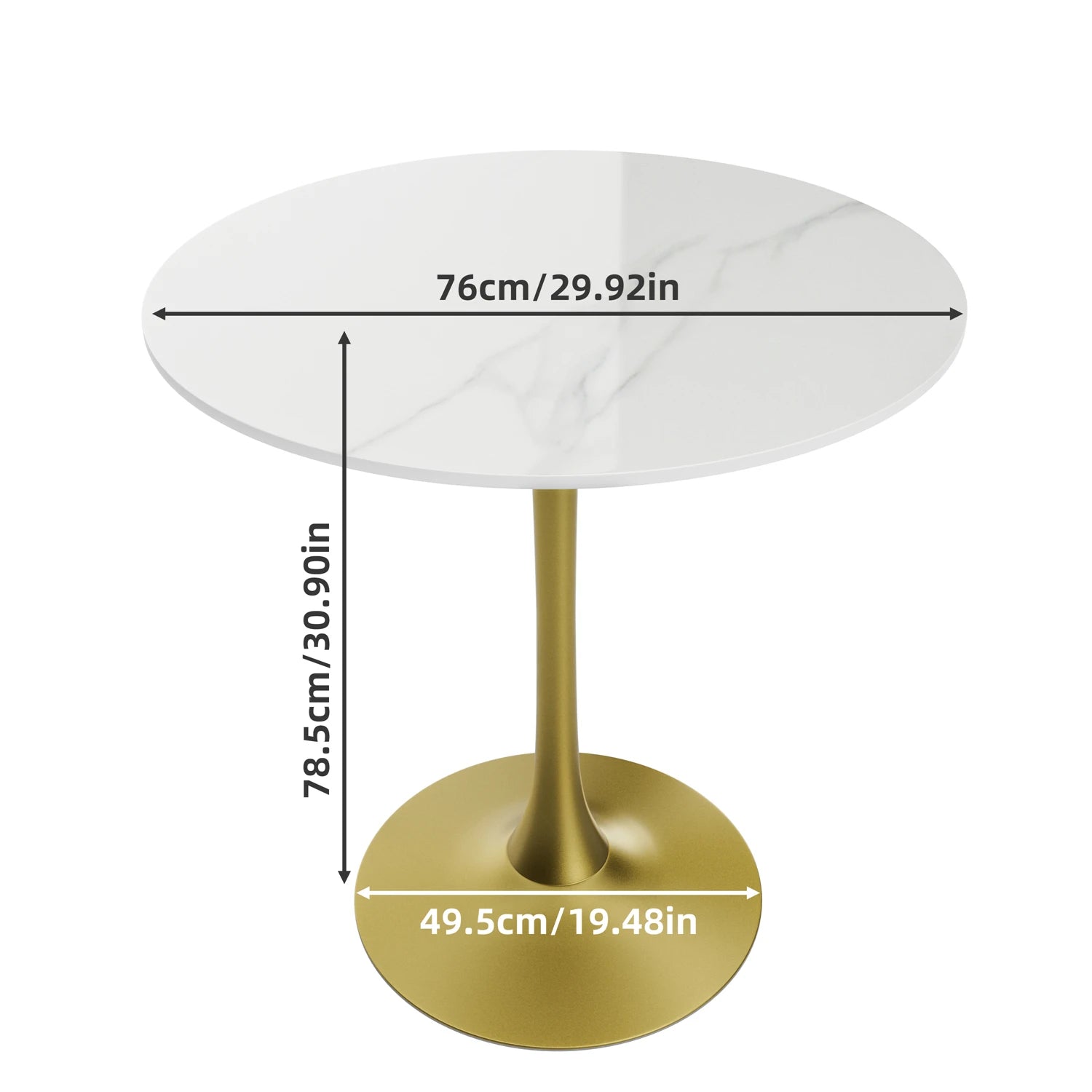 Modern Bar Height Dining Table