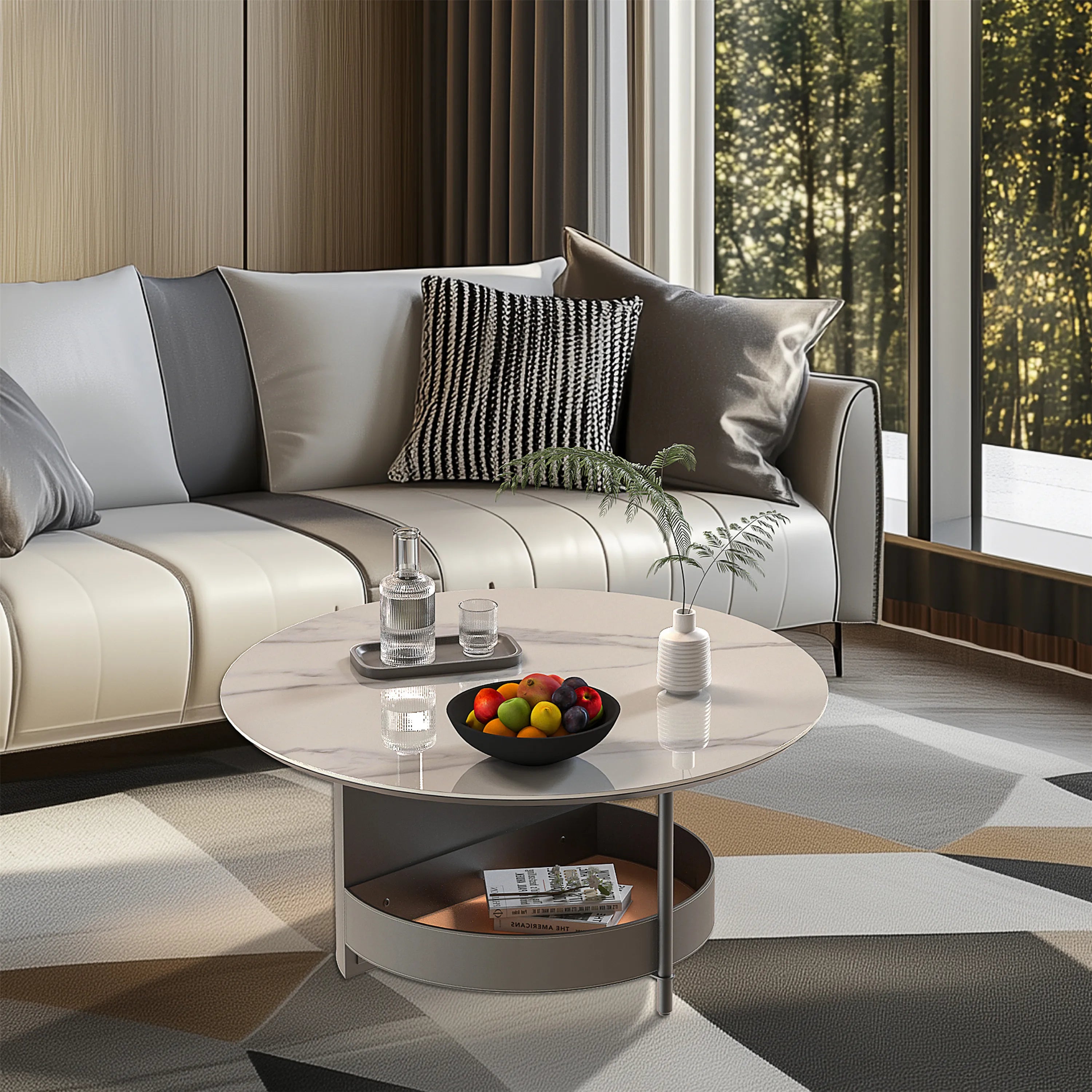 Wisfor 31.5" Round Coffee Table