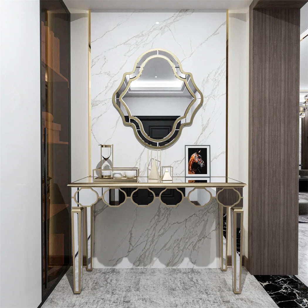 Mirror Console Table