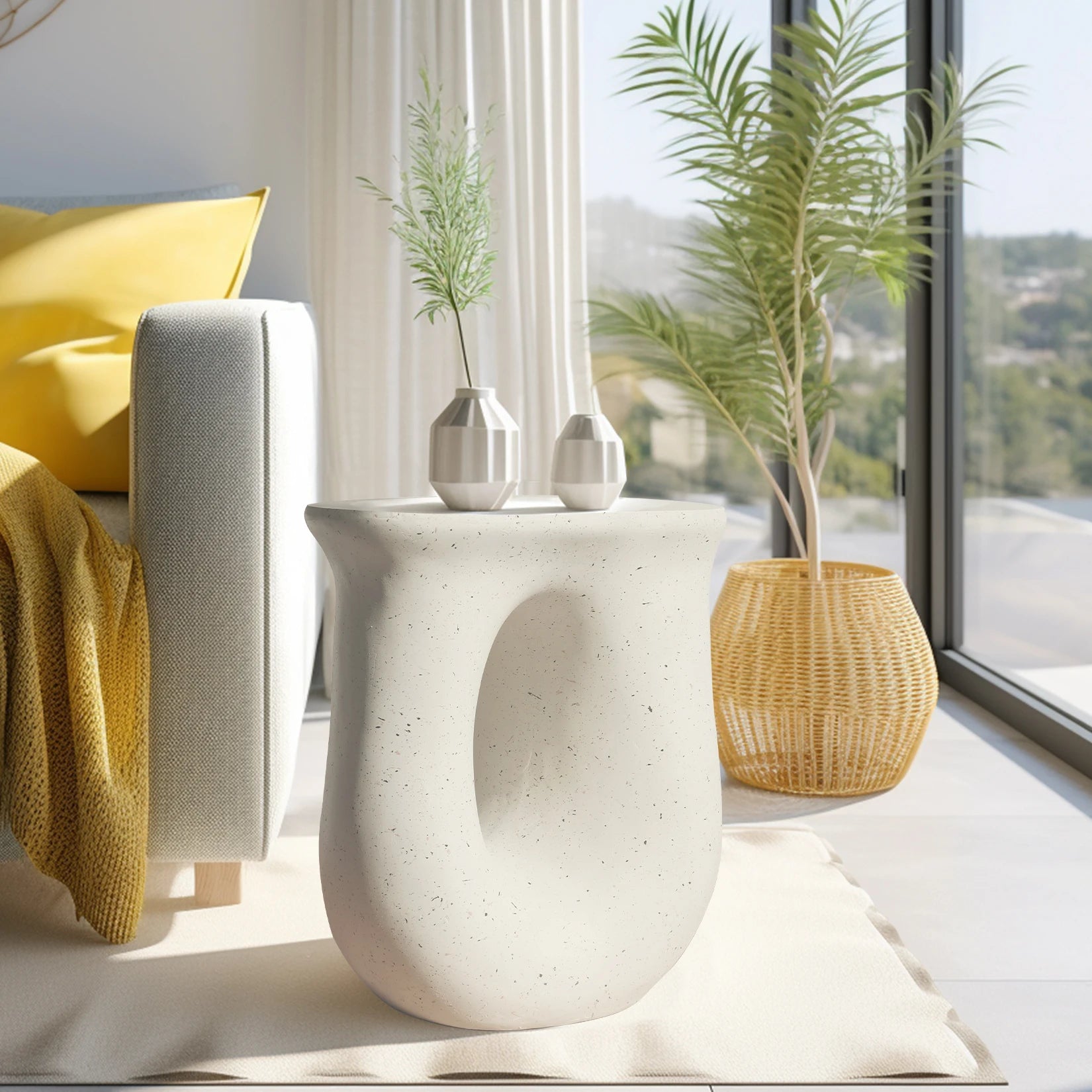 17.7" Pedestal Table Stand