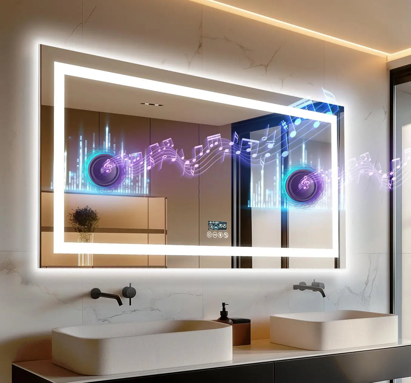 XM183 - LED Bathroom Mirror
