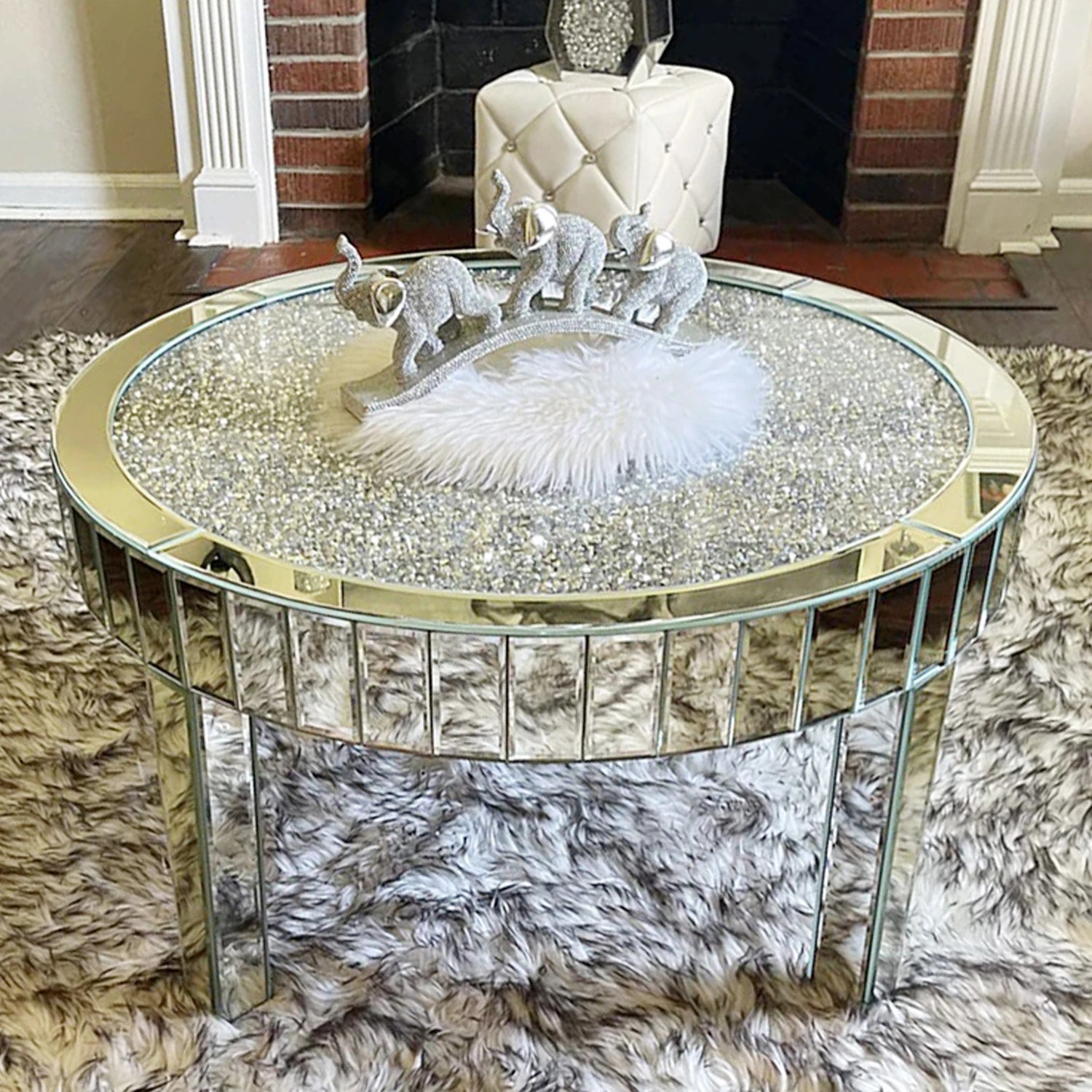 Mirrored Coffee Table