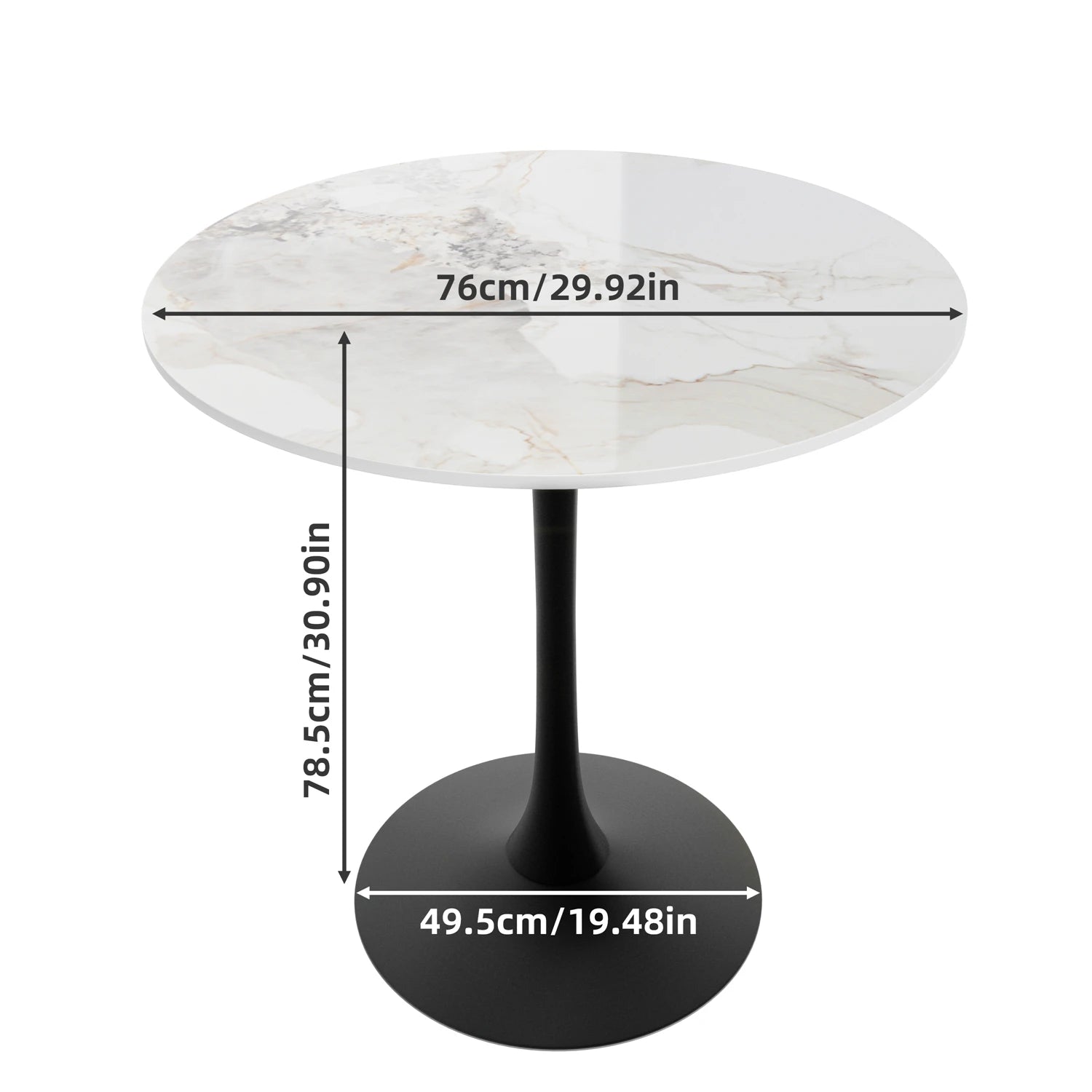 Modern Bar Height Dining Table