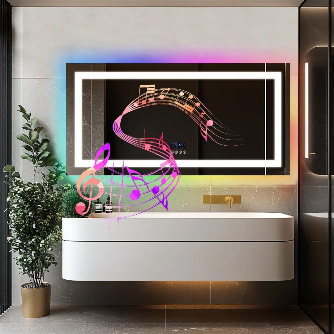 RGB Bathroom Mirror