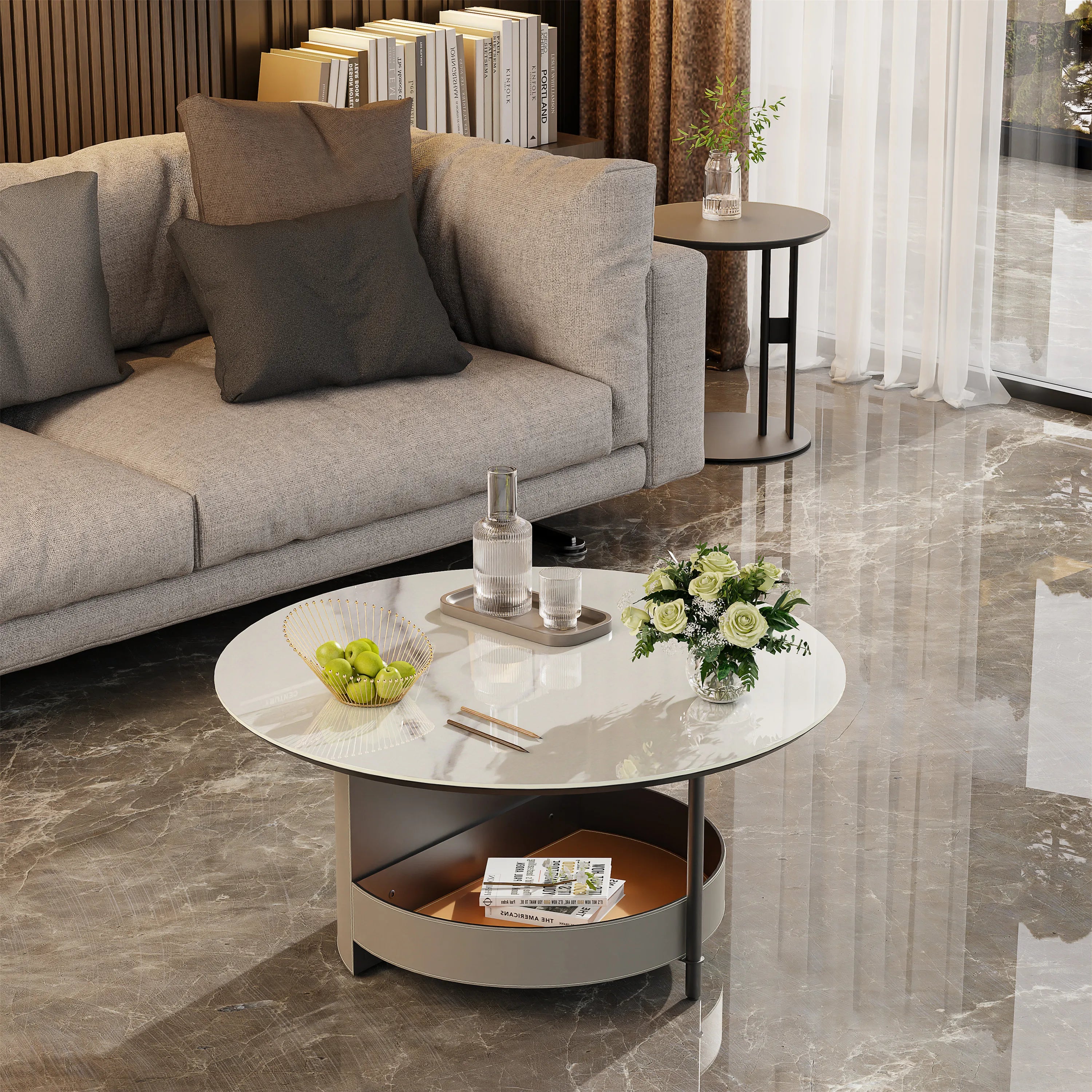 Wisfor 31.5" Round Coffee Table
