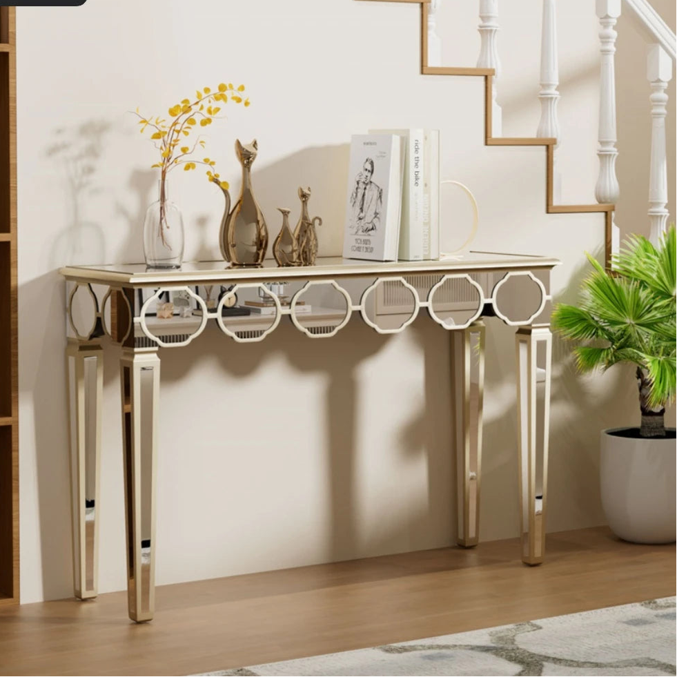 Mirror Console Table