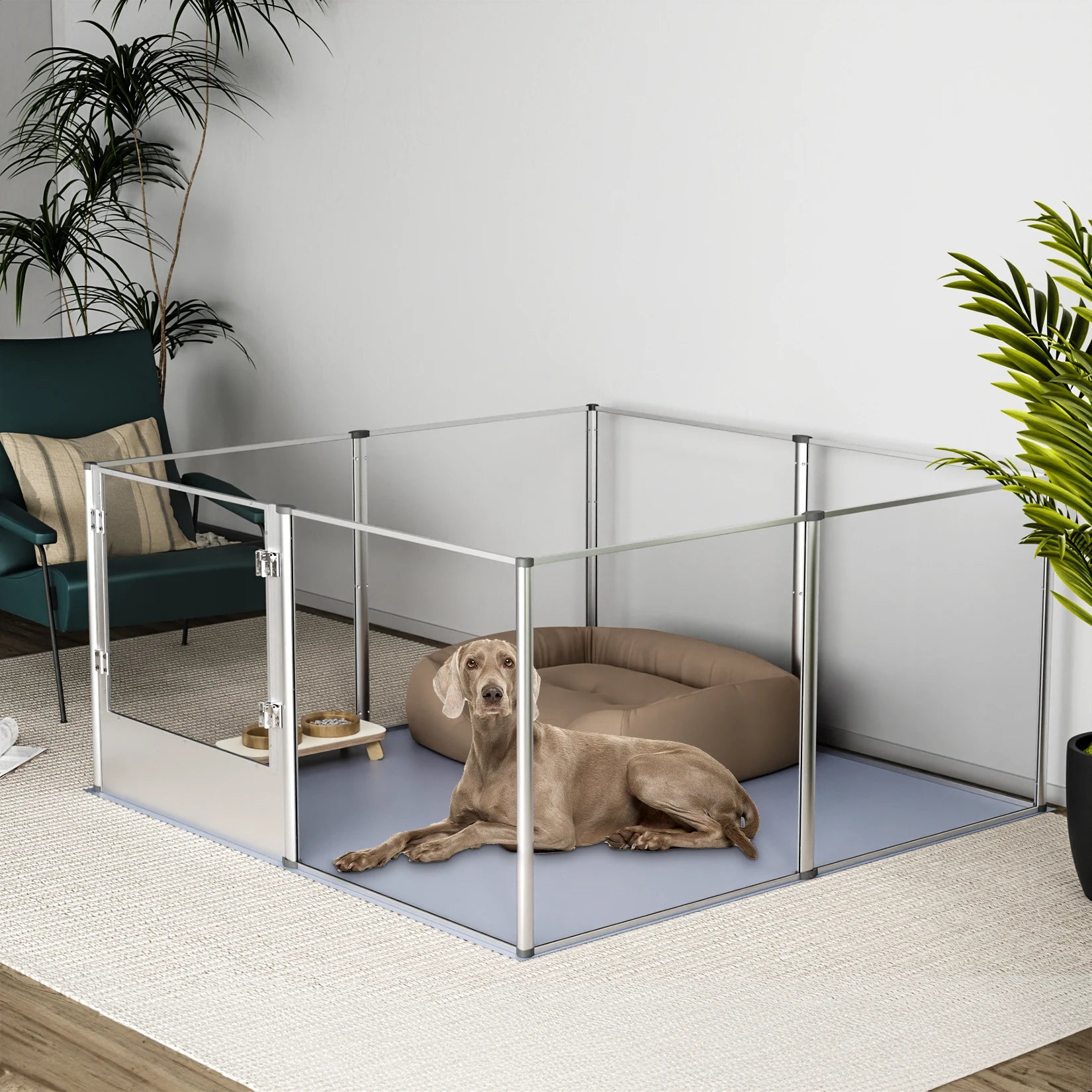 Small Animal Playpen Portable and Safe Pet Enclosure for Rabbits Guinea Pigs and More