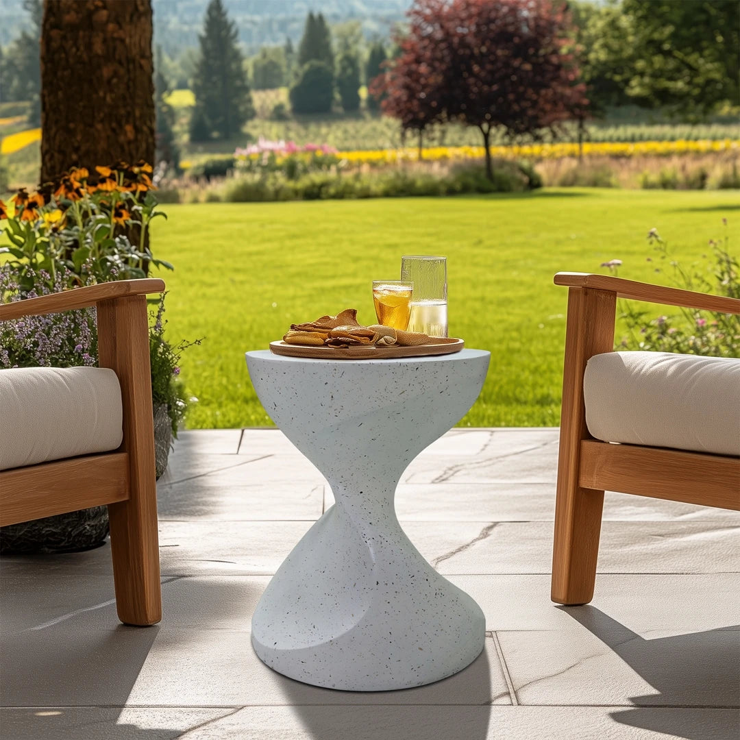 Modern Concrete Side Table