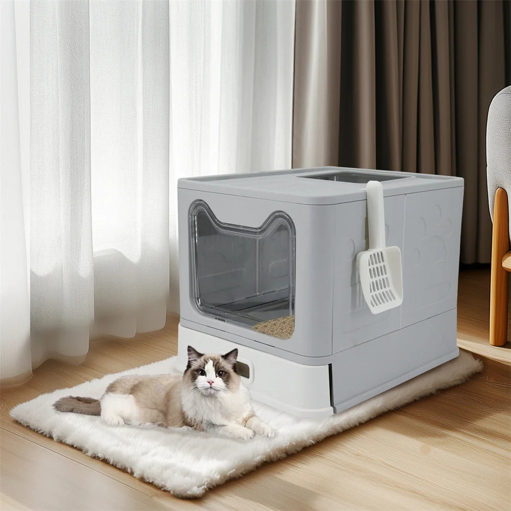 Stainless Steel Cat Litter Box Durable Hygienic and Easy to Clean
