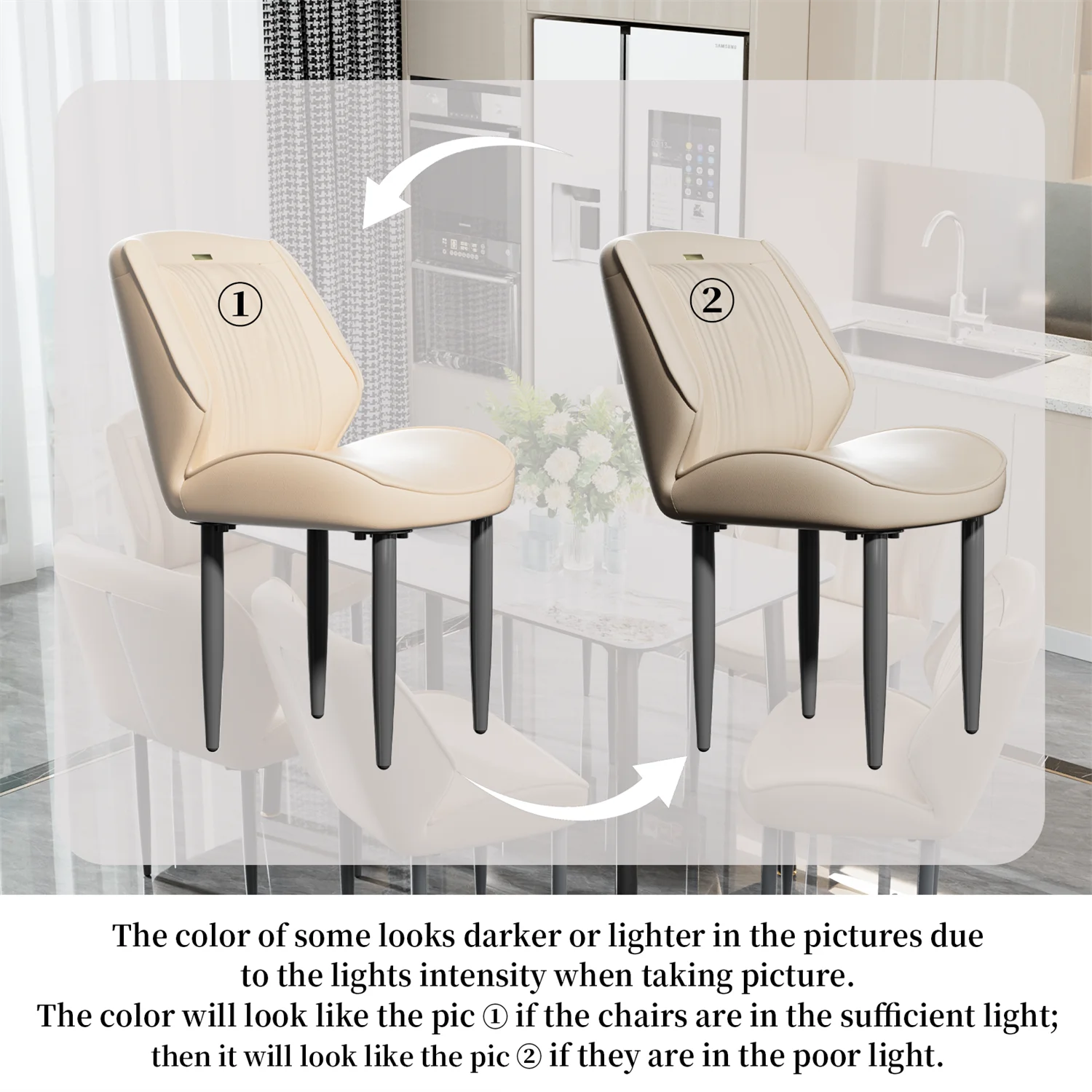 Leather Dining Room Chairs