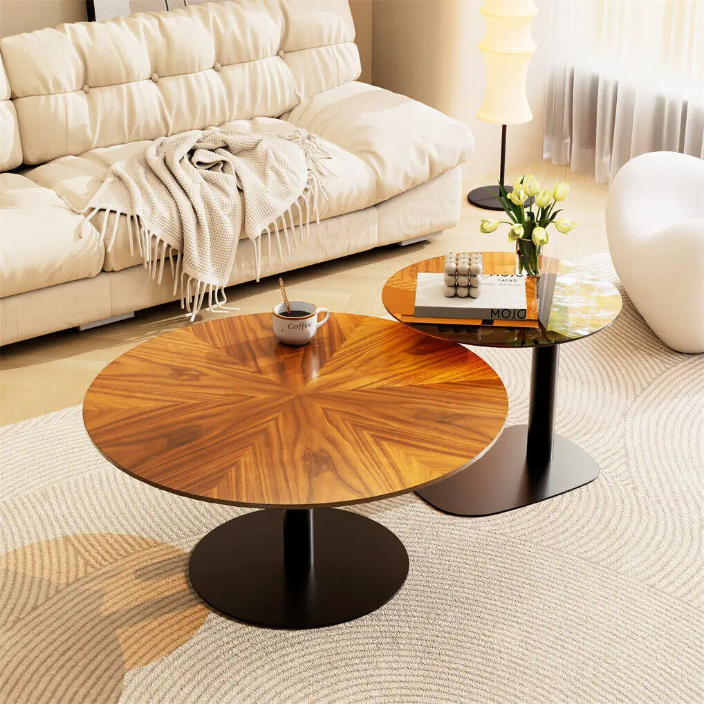 Tawny Glass Coffee Table
