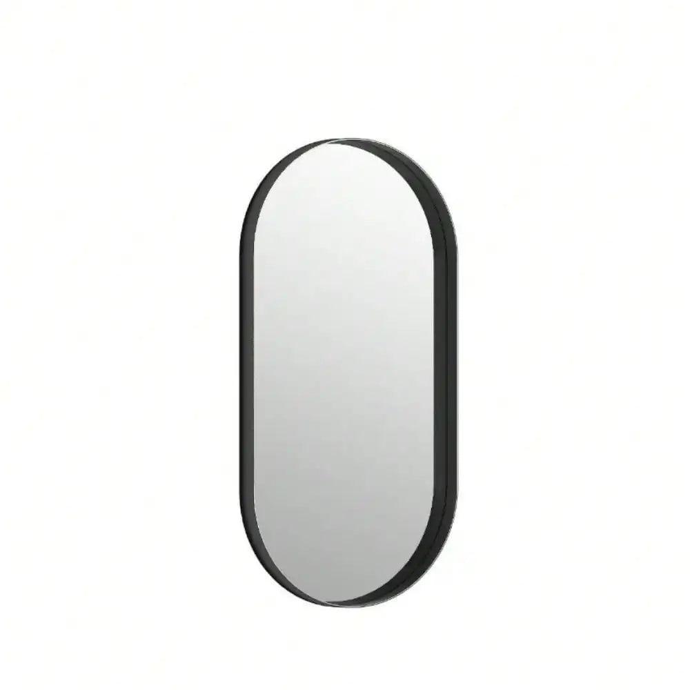Modern Oval Aluminum Mirror