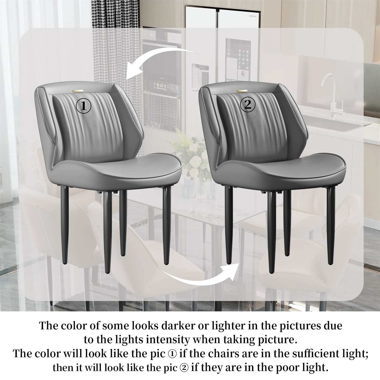 Leather Dining Room Chairs