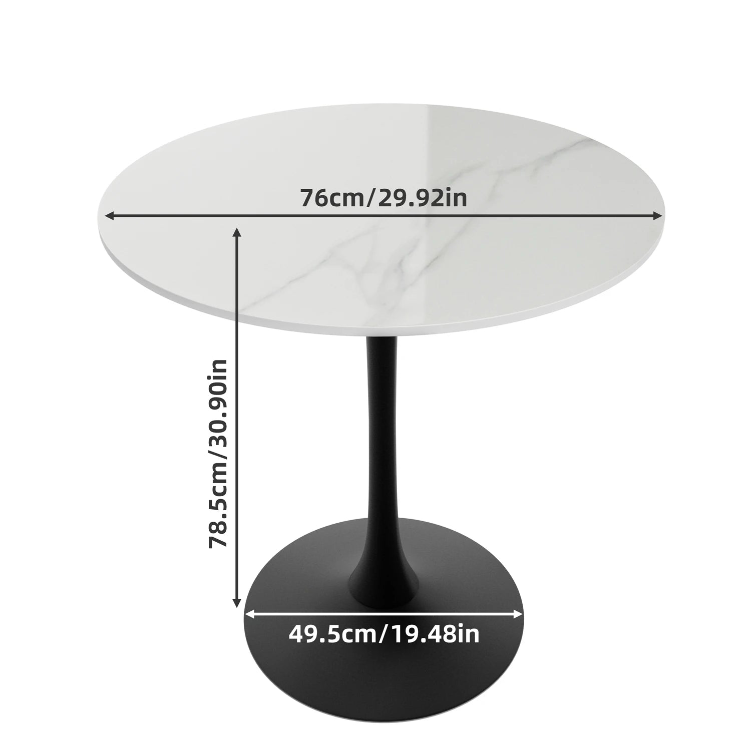 Modern Bar Height Dining Table