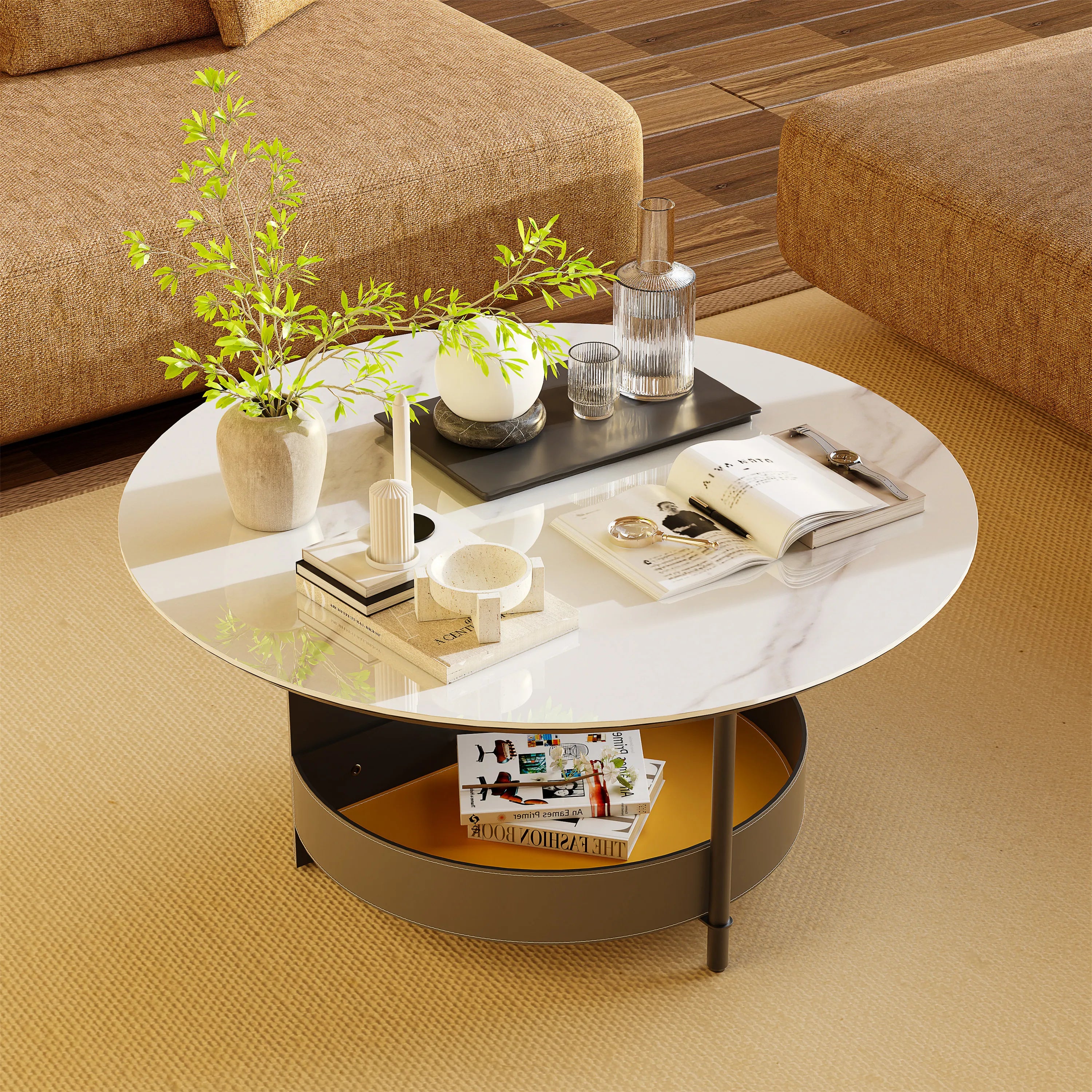 Wisfor 31.5" Round Coffee Table